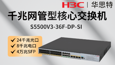 H3C交换机 S5500V3-36F-DP-SI
