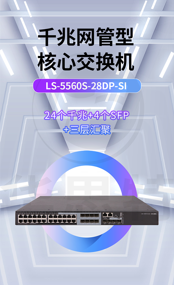 华三交换机 LS-5560S-28DP-SI